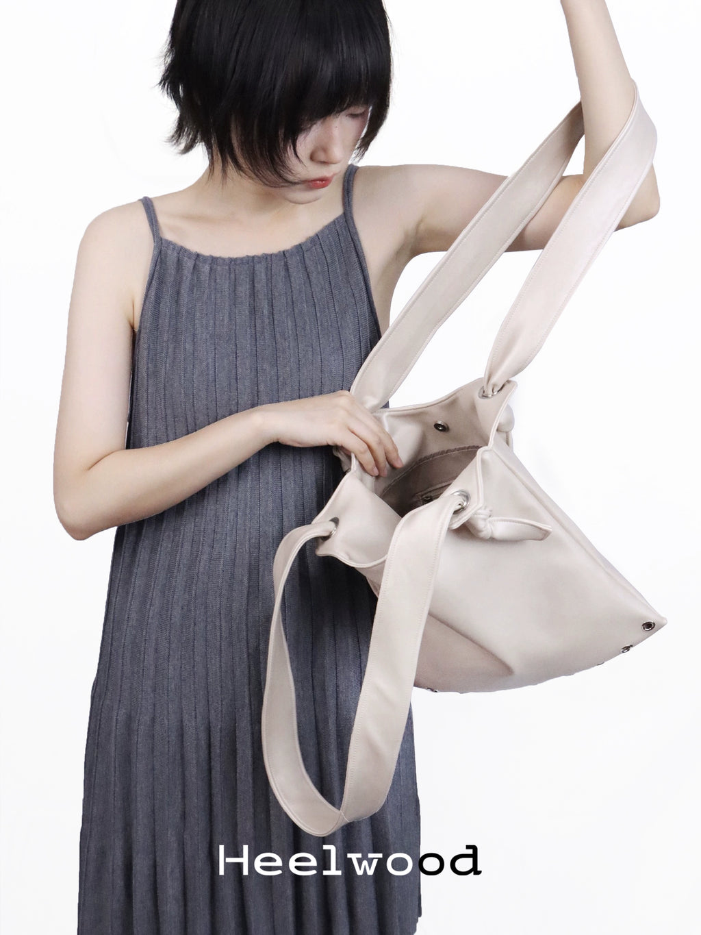 Heelwood Contrast Casual Shoulder Bag