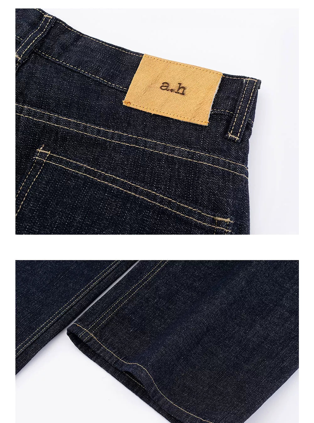 Anniehall Vintage Pleated Loose Jeans