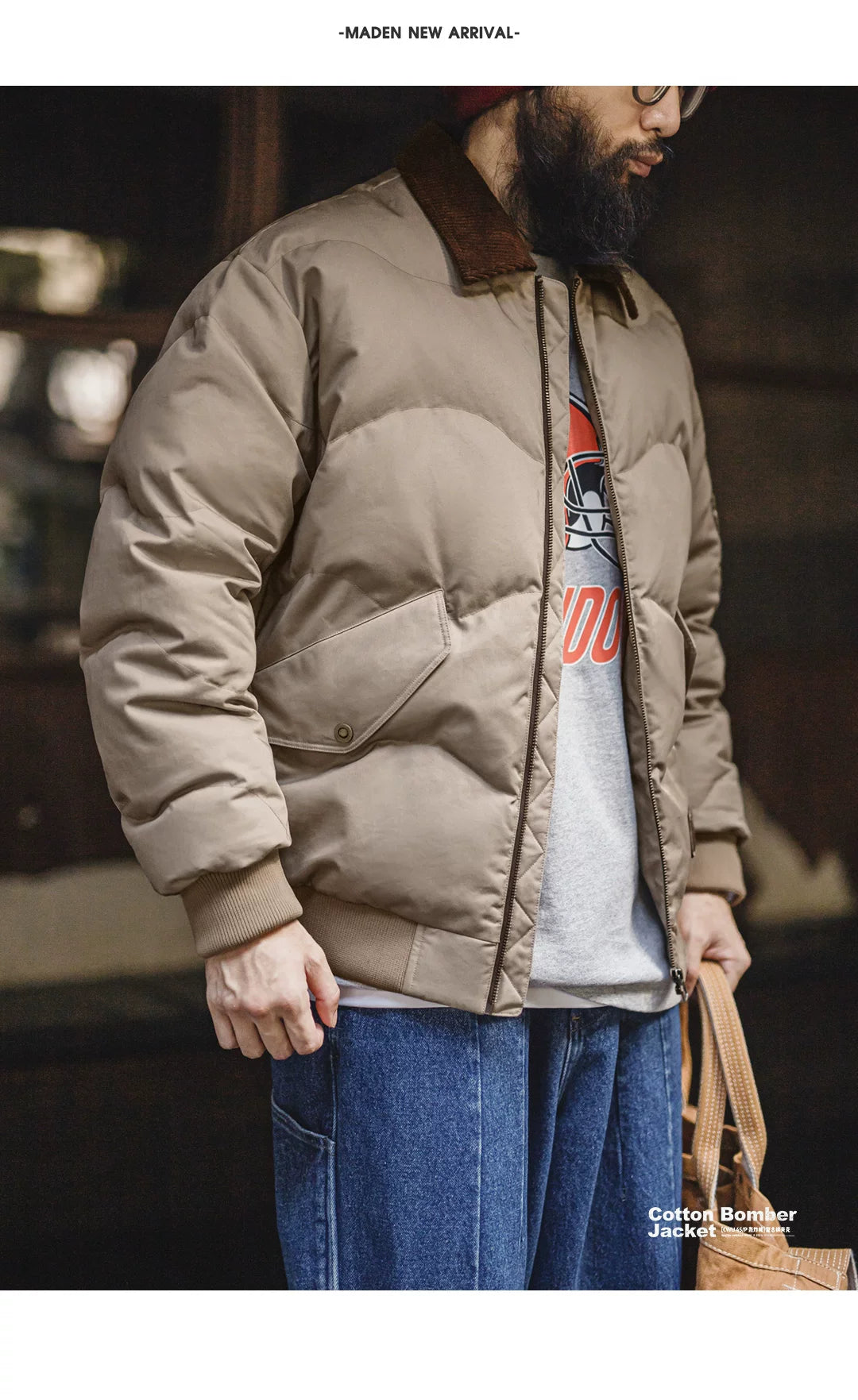 Madden Vintage CWU45P Flight Jacket