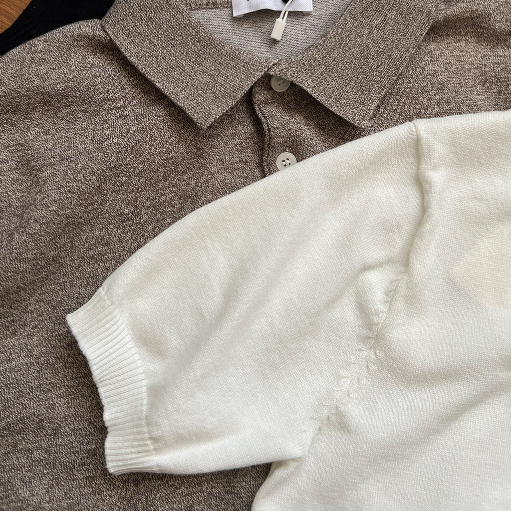 UNF Knitted Casual Polo Shirt