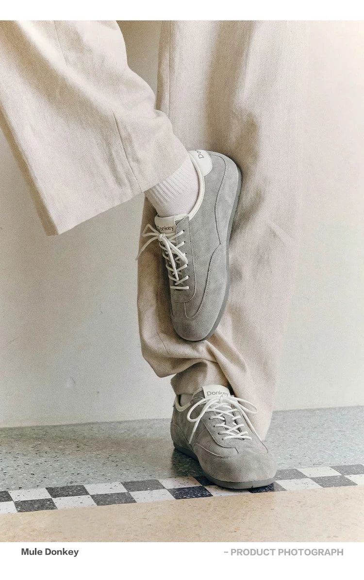 Donkey Retro Soft-soled Casual Forrest Gump Shoes