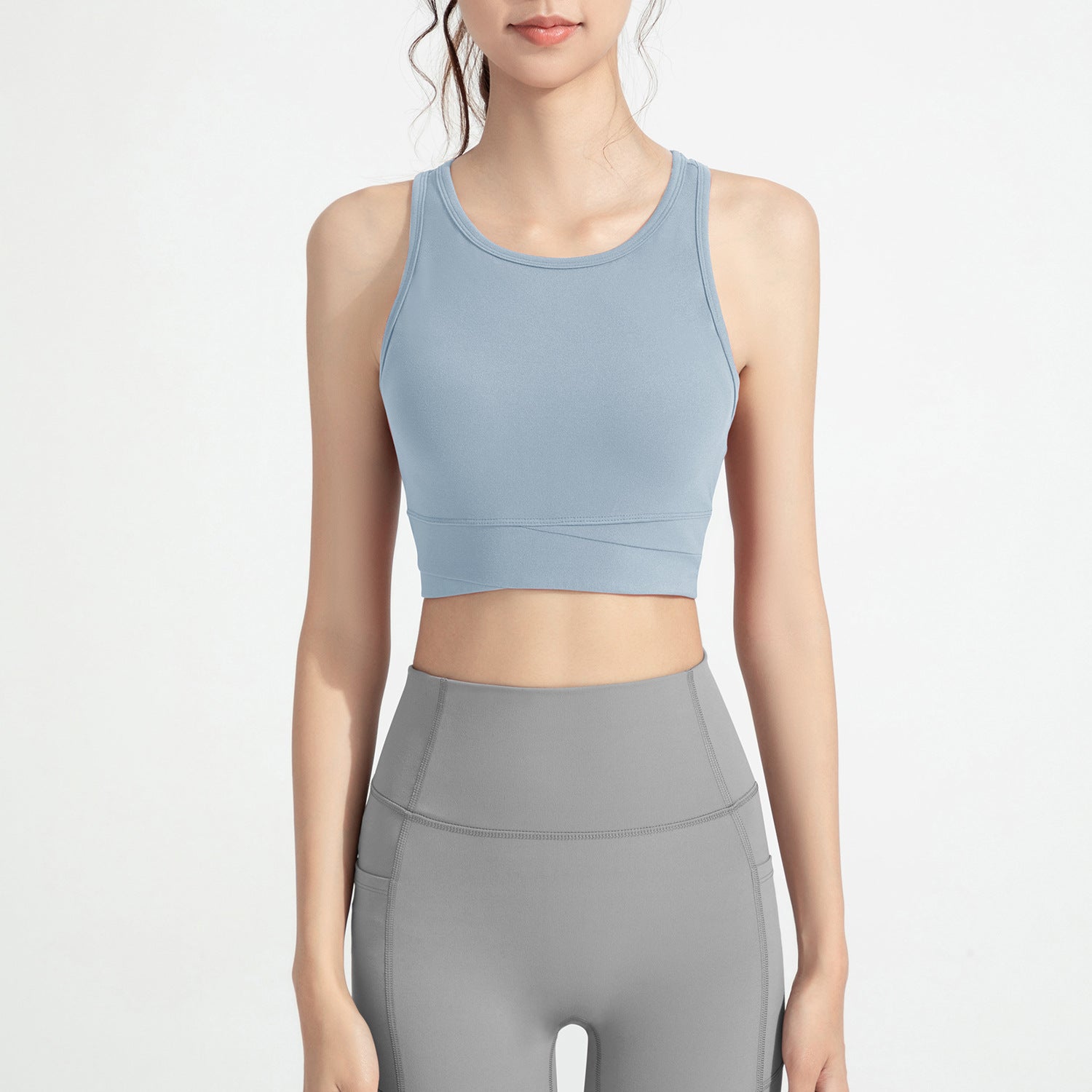 Athena Lulu All-in-One Naked Back Yoga Vest