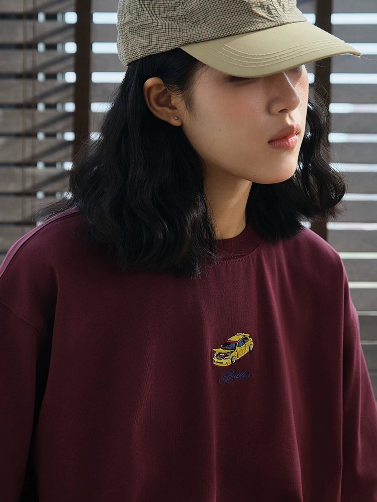 Battles Medieval Car Embroidery Retro Tee