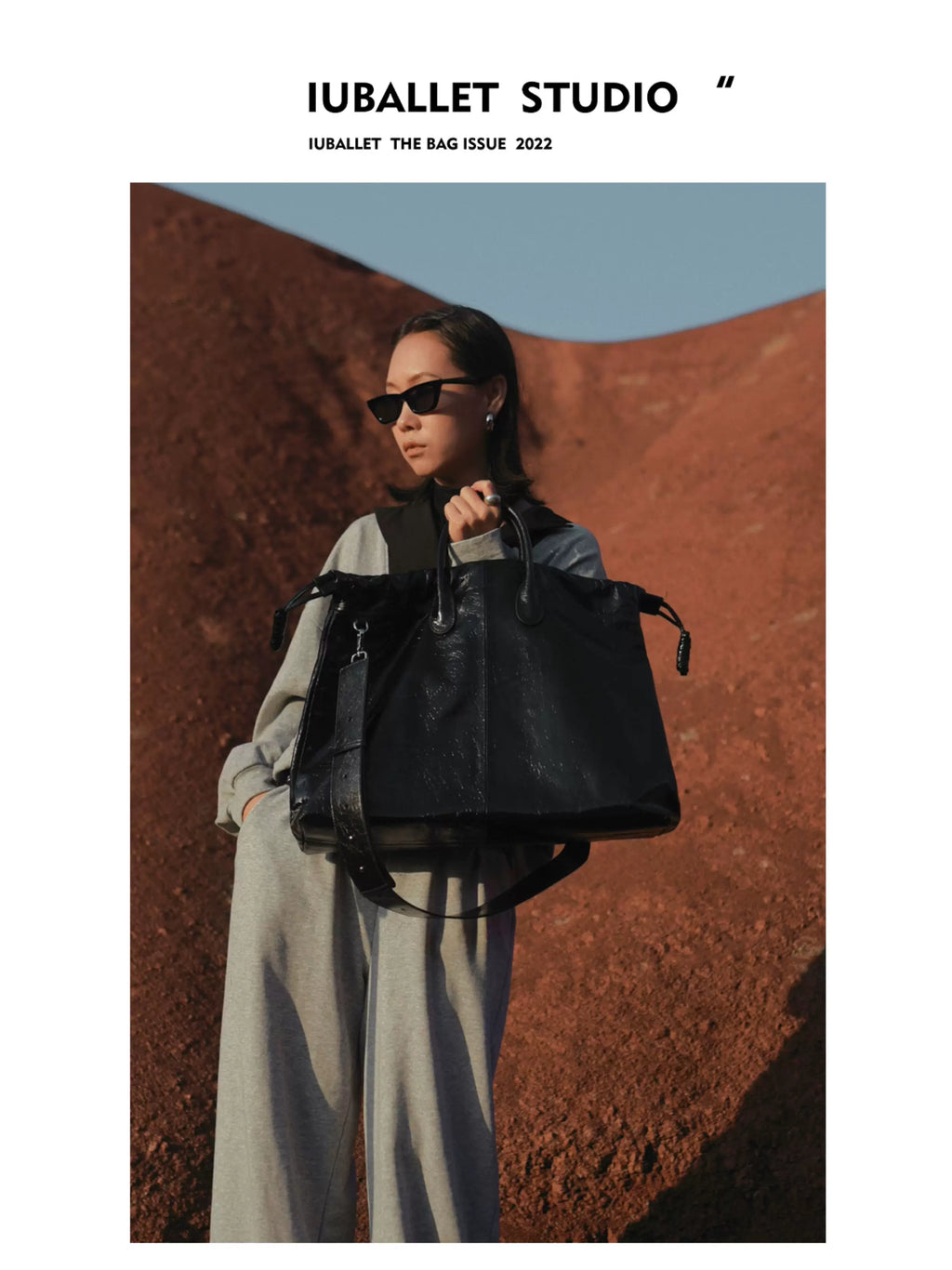 IUBALLET First-layer Cowhide Large-capacity Handbag