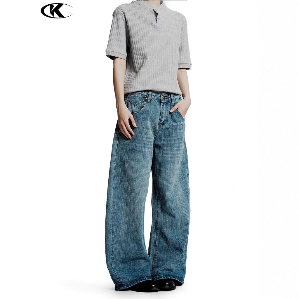 11KN Retro Embroidered Premium Jeans