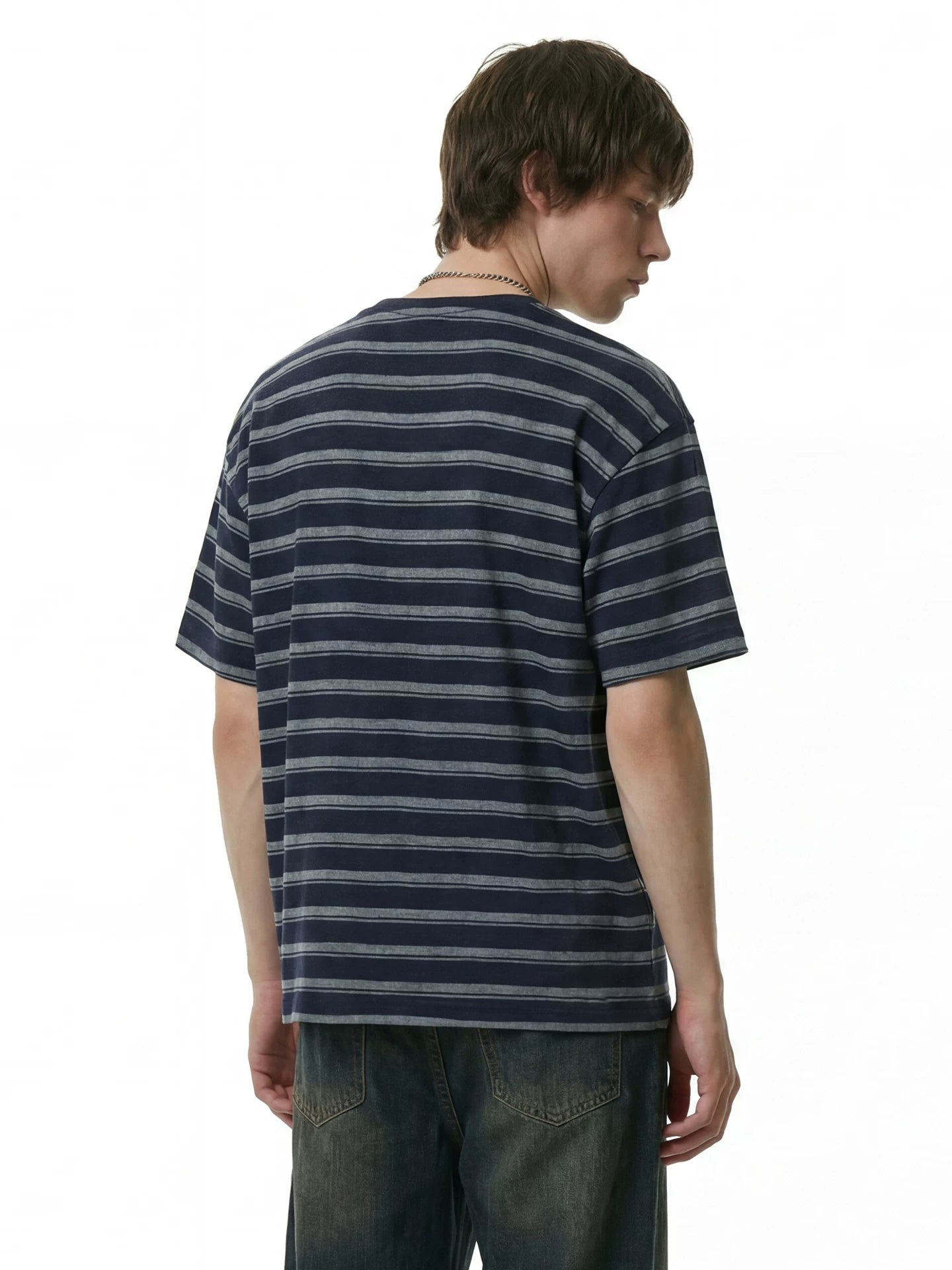 Remedy Vintage Loose Lazy Striped Tee
