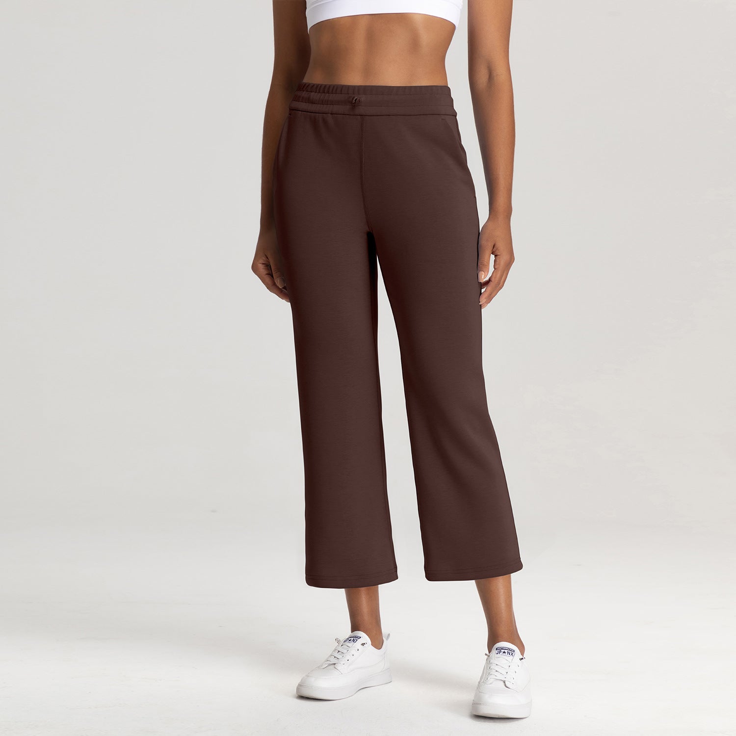 Athena Lulu Loose Sports Fitness Straight Capris