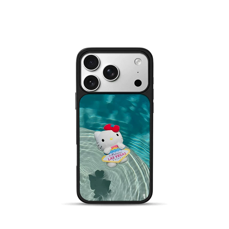 Pbcase Pool Cat Niche INS Wind IPhone Case