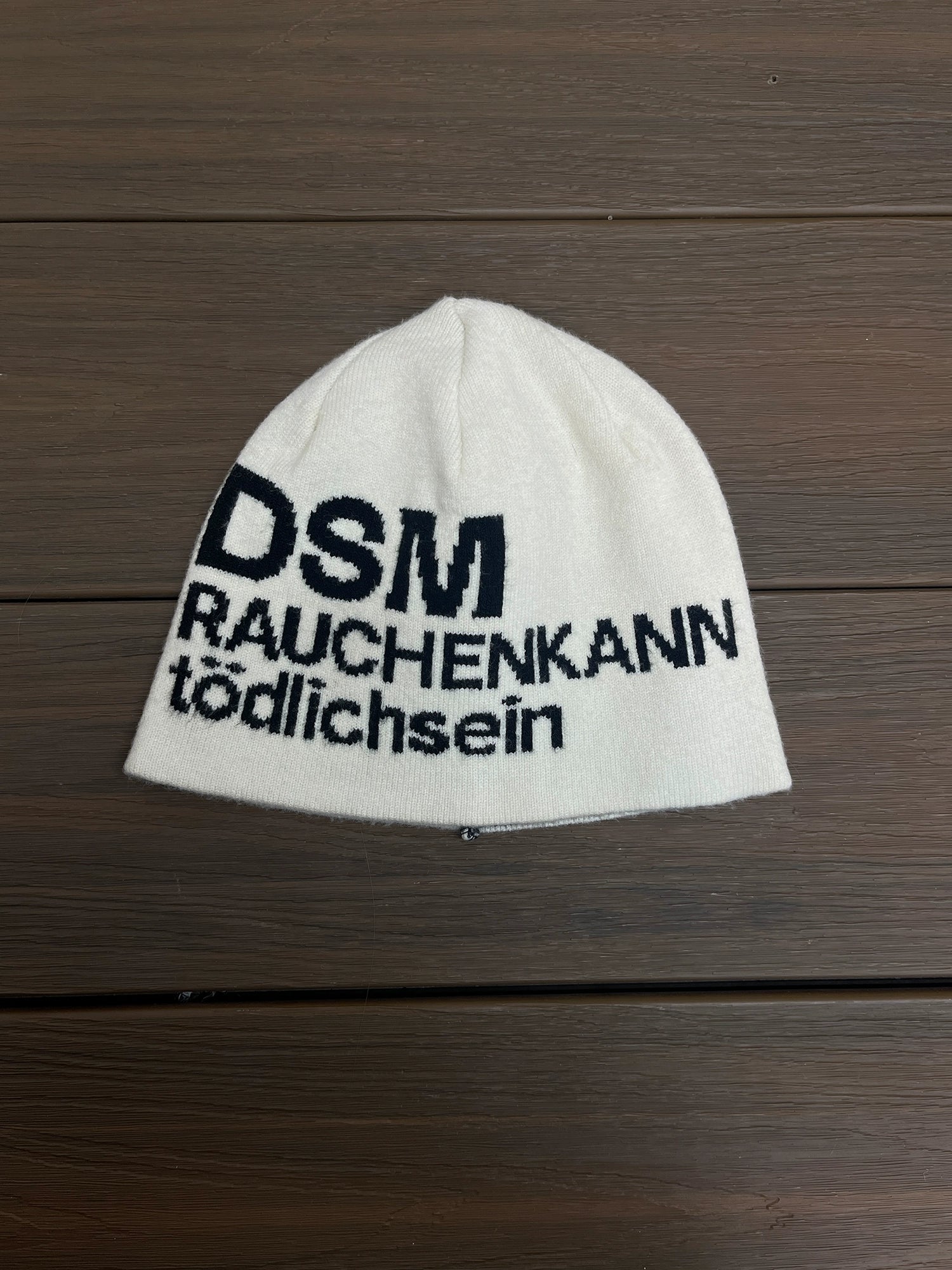 DONSMOKE Versatile Wool Knitted Simple Cold Hat