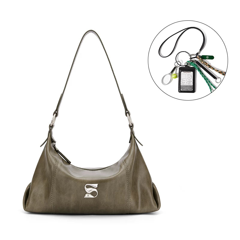 SmoSmos Commuter Messenger Pleated Bag