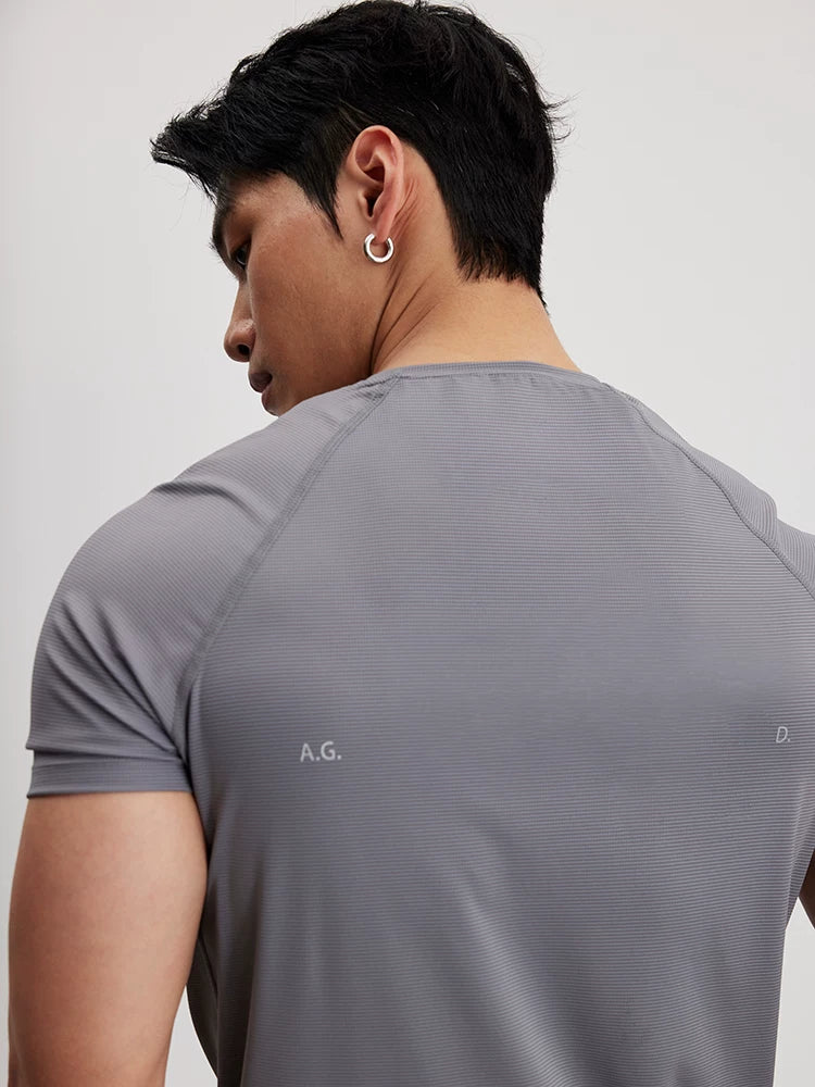 AFTERGLOW Perspiration Breathable Tight Sports TEE