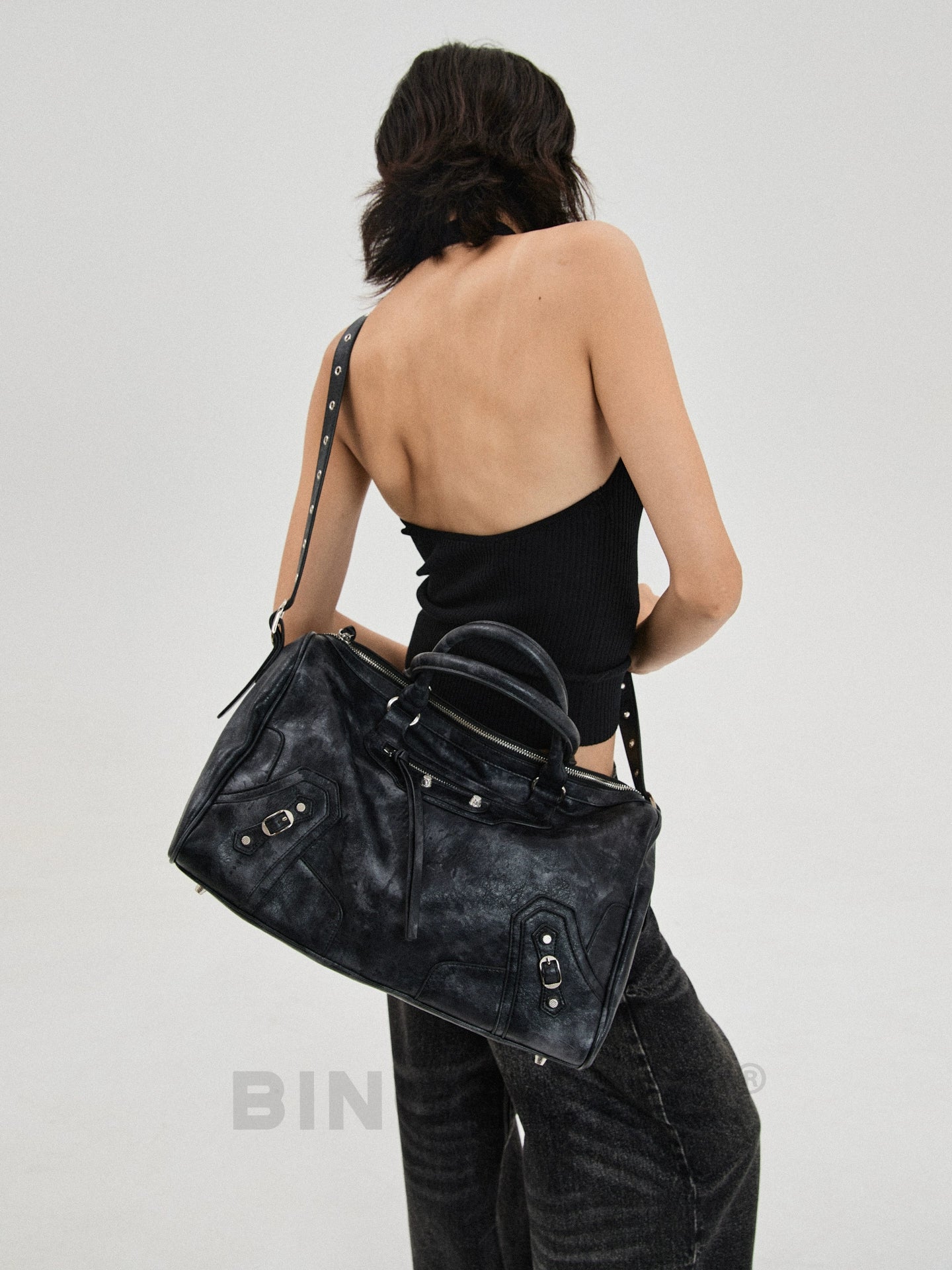 BINGBONG Stylish Commuter Large Capacity Shoulder Bag