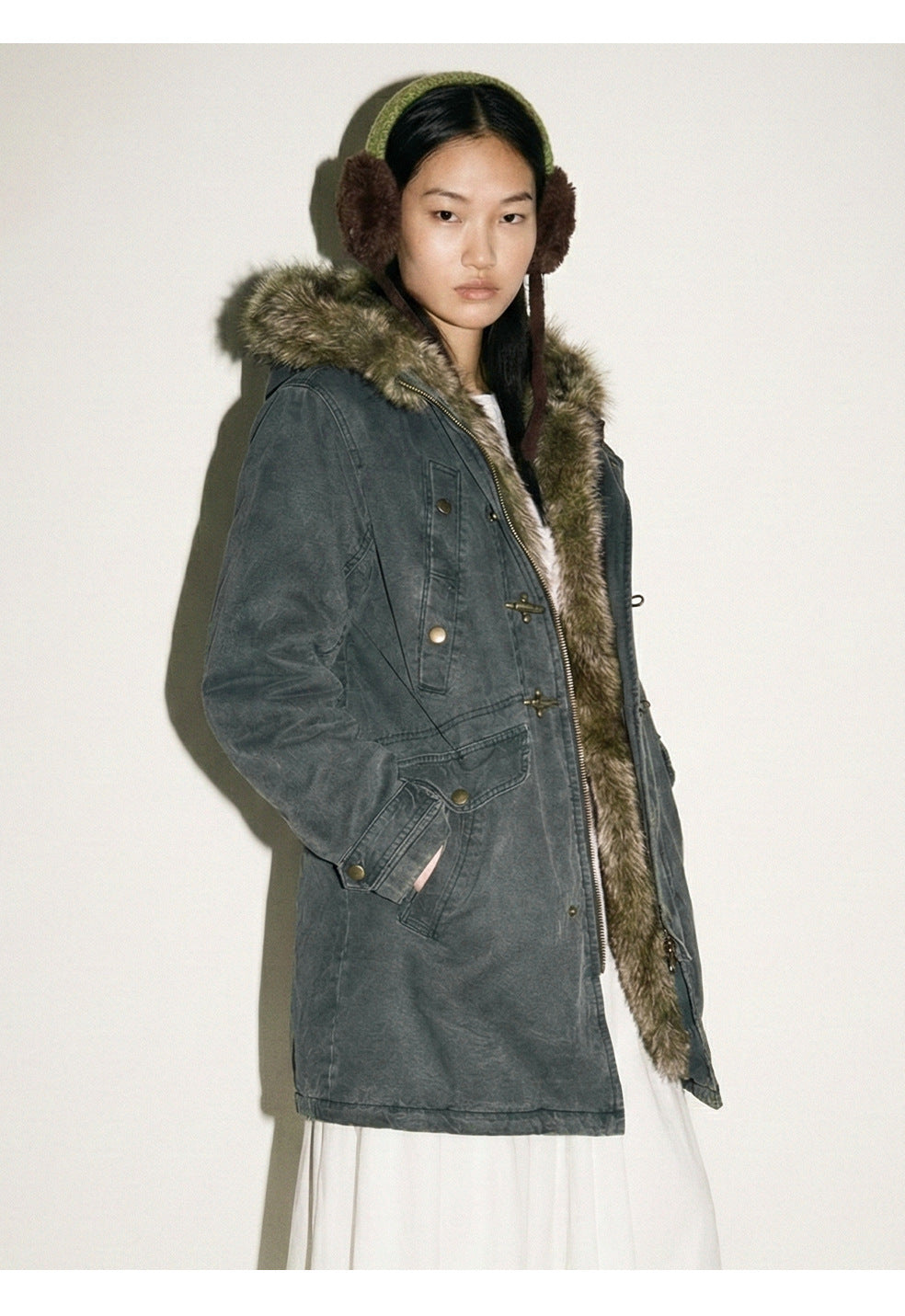 Madeextreme Stuffed Hooded Thickenedoutwear