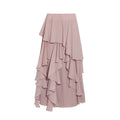 Wildberry Irregular Design High Waist Dress