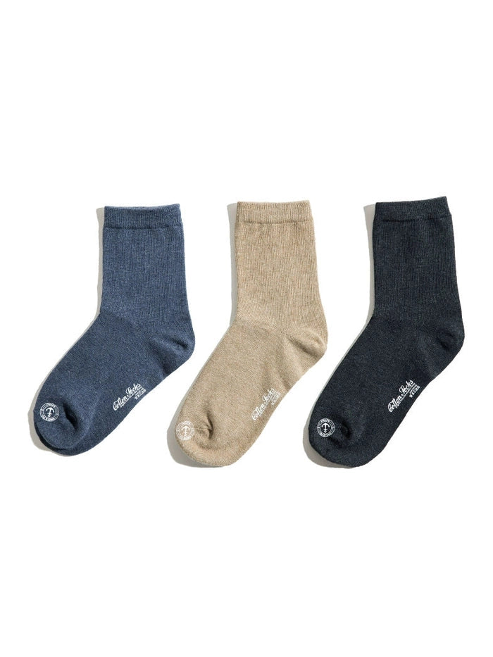 Maden Vintage Anchr Print Medium Tube Socks