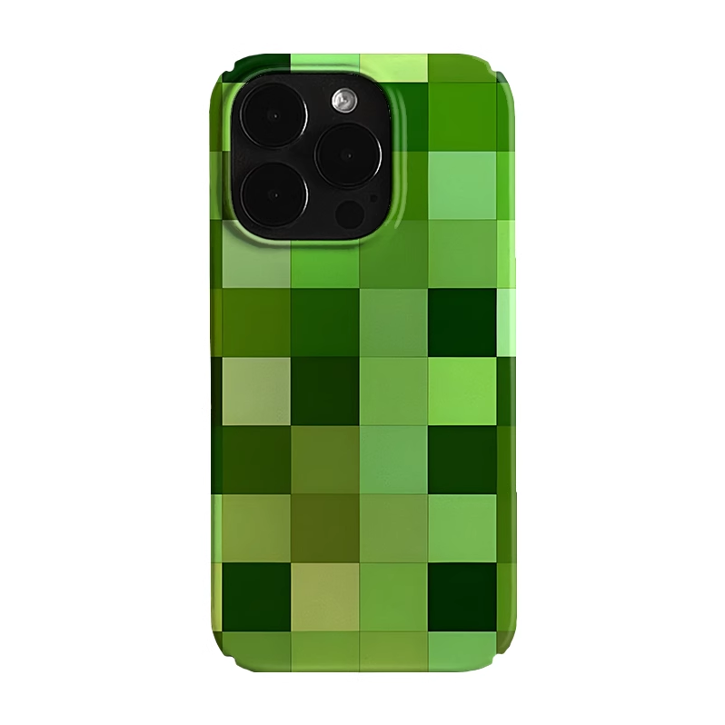 Green pixel PBCASE X OQ Iphone Case