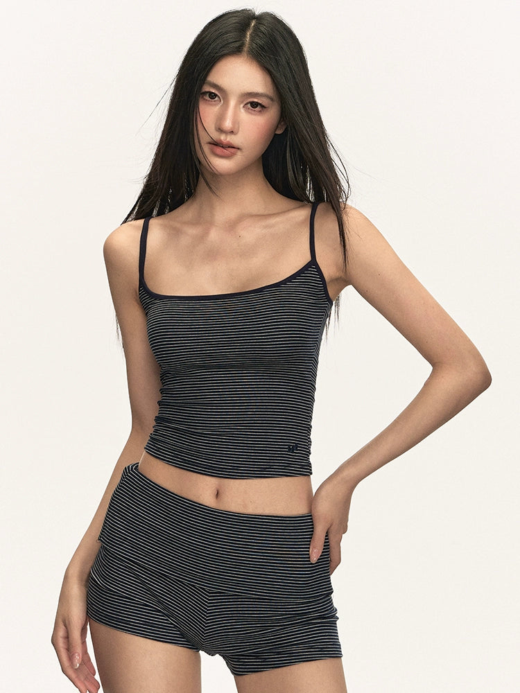 Anna Aneae Striped Casual Versatile Suit