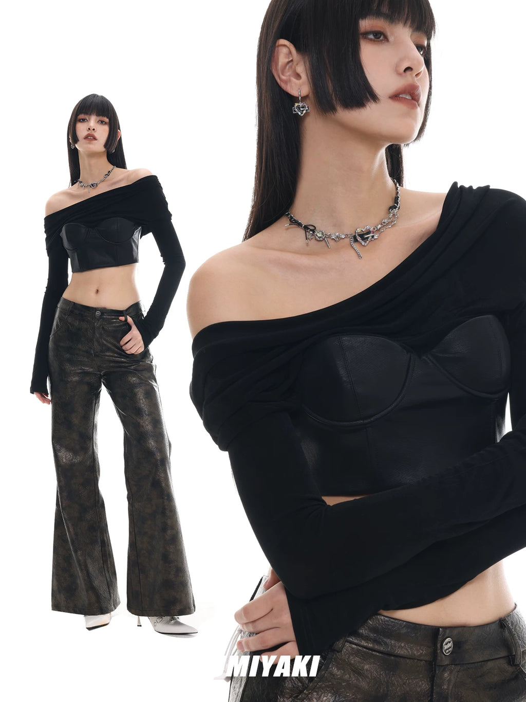 SUMIYAKI Sweet Cool Babes Collarbone Chain
