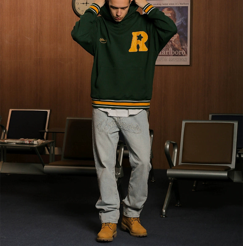 UNTILWERICH Vintage Versatile Hooded Sweater