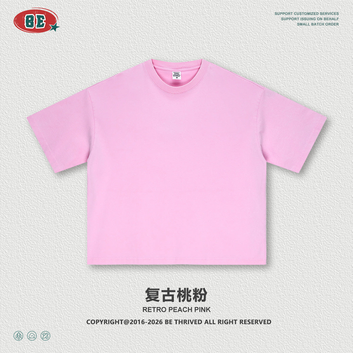 BE Retro Old Loose Casual Tee