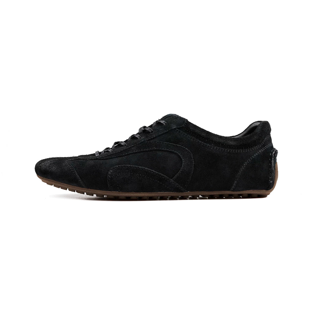 HANQIAORJI High Mercerized Leather Cowhide Training Shoes