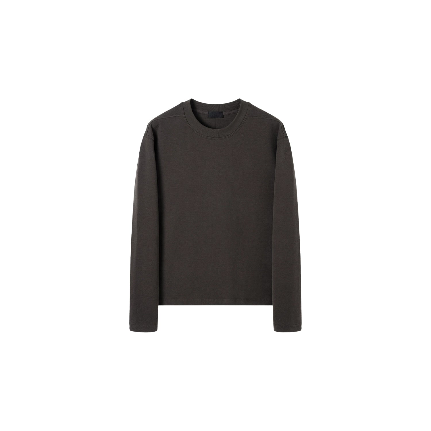 PLUS NO LOGO Warm and Thickened Double-sided Abraded Long Sleeves