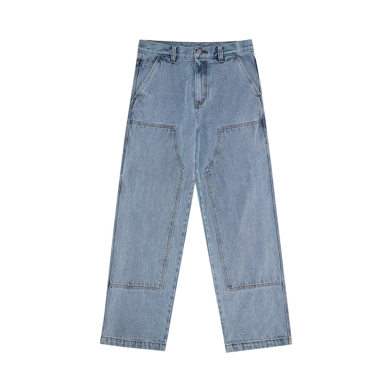 MEDM Vintage Loose Casual Straight Wide Leg Pants