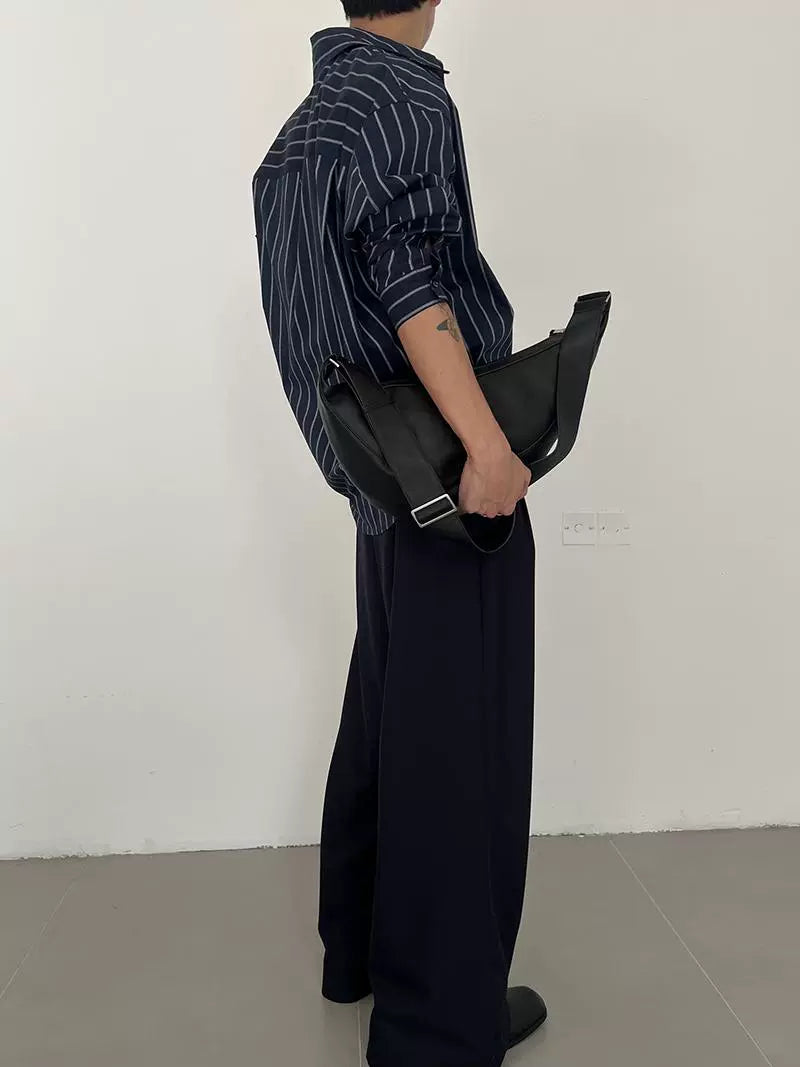 COLN Lazy Atmosphere Striped Shirt