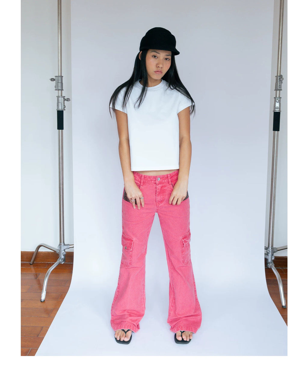 FUNKYFUN Retro Rivet Overalls