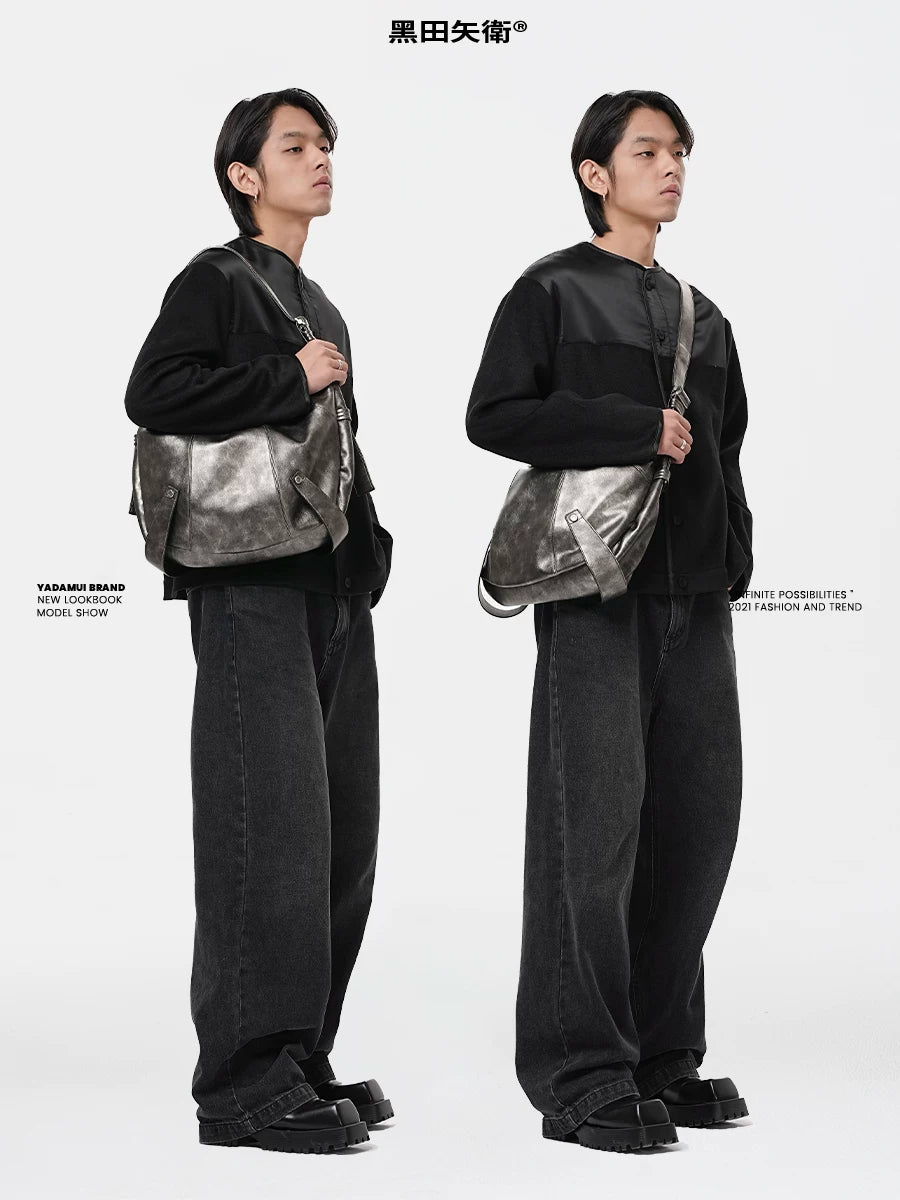 YADAMUI Large Capacity Casual Niche Messenger Bag