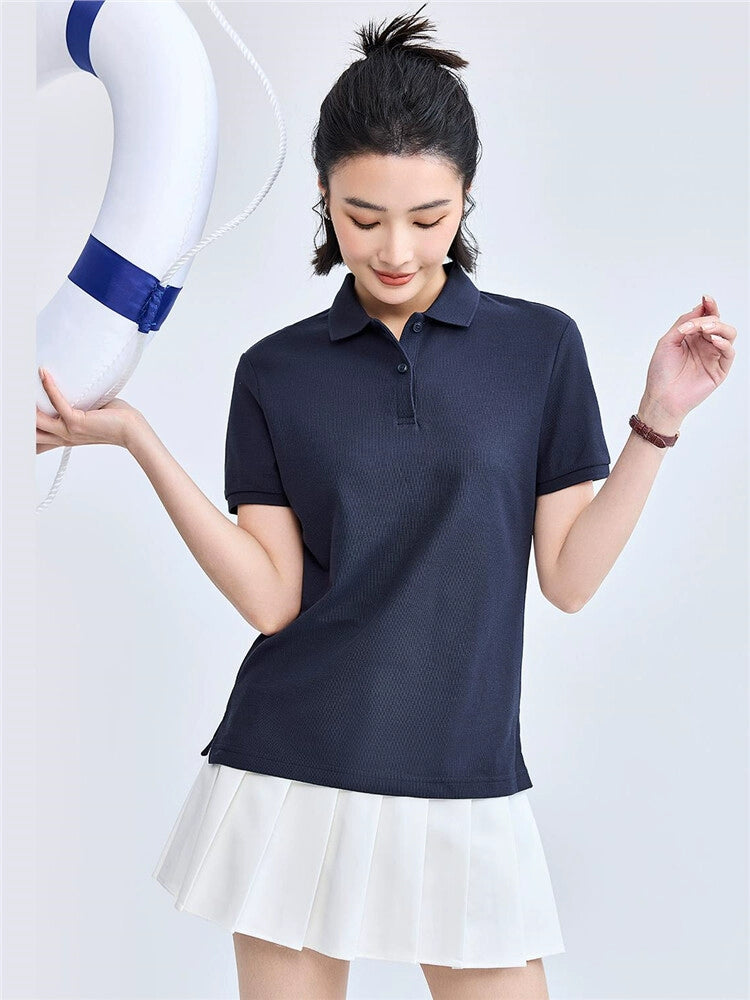 Giordano Lapel-neck Slim-fit POLO Shirt