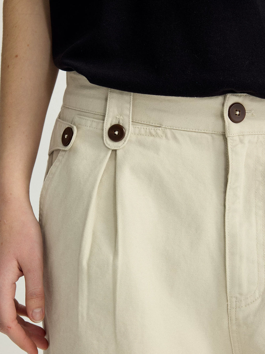 CARPEM Old Button Adjustment Overalls
