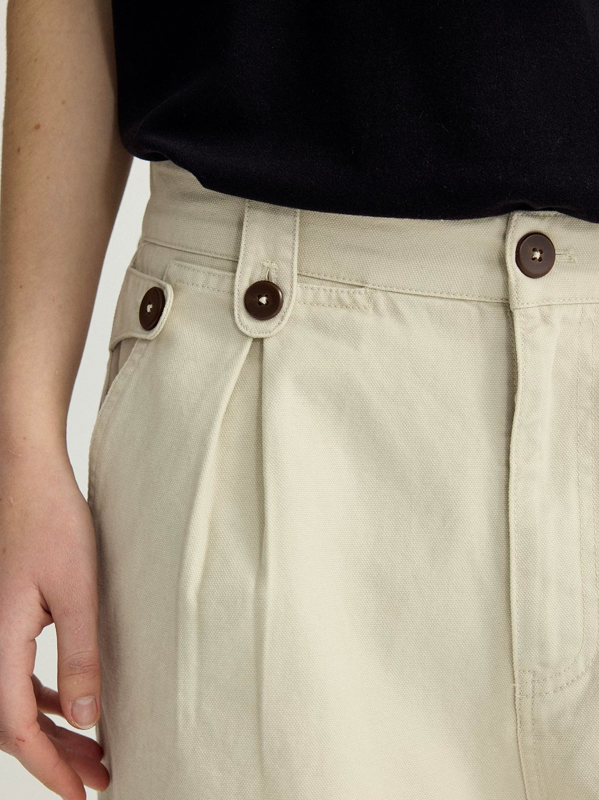 CARPEM Old Button Adjustment Overalls