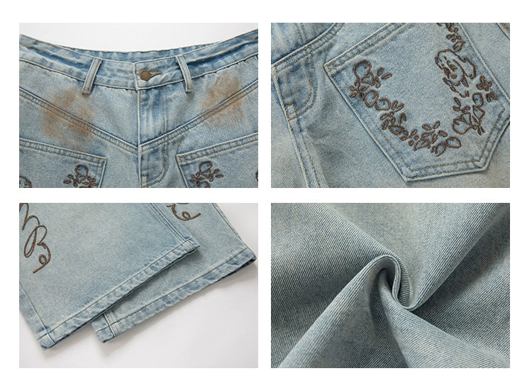 UNIFREE Casual Straight Jeans