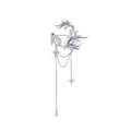 MASW Romantic Fringed Brooch