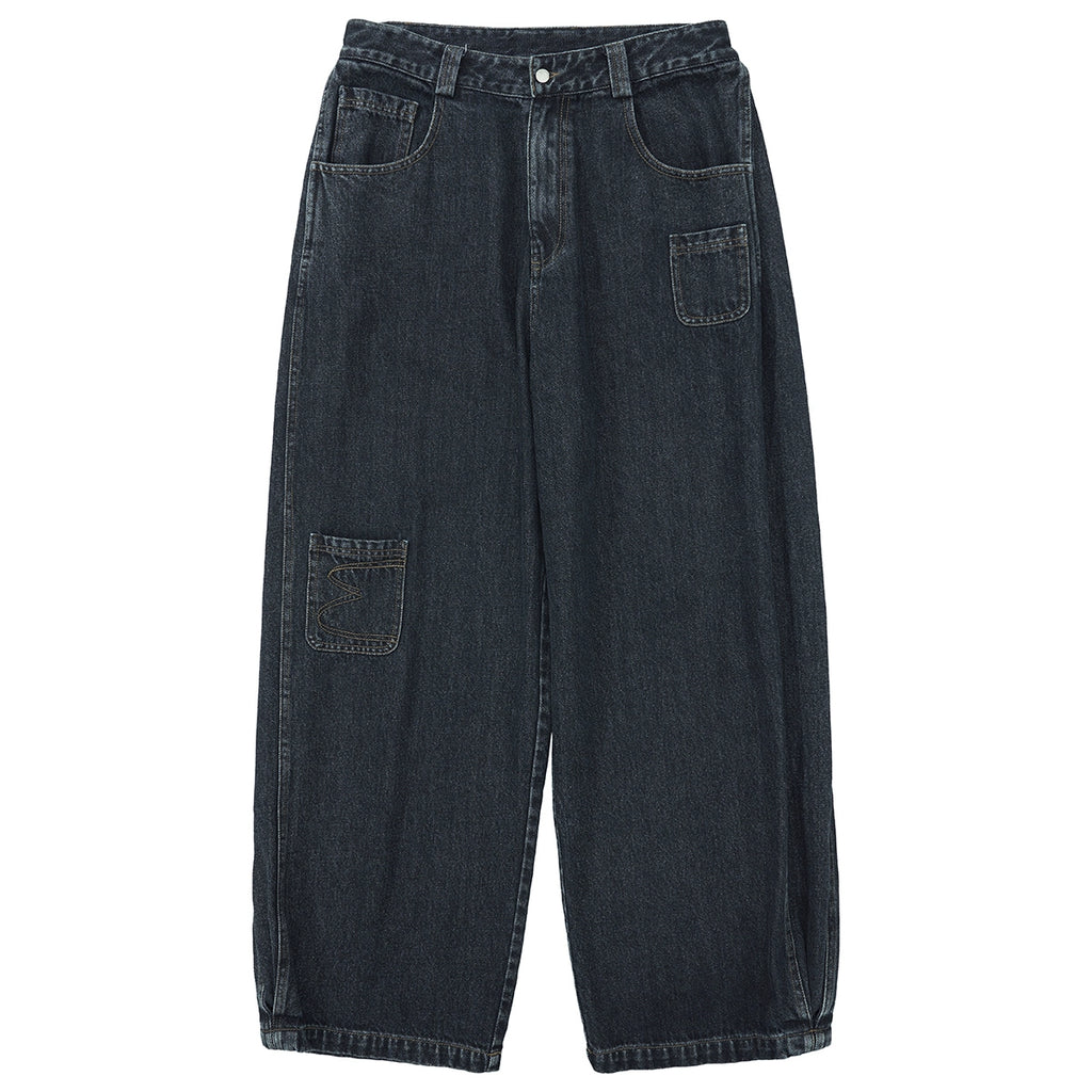 Mentmate, Vintage Pocket Collage Jeans