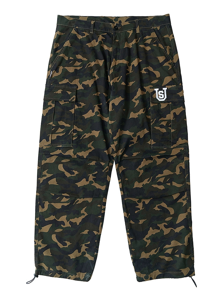 US Multi-pocket Camouflage Overalls