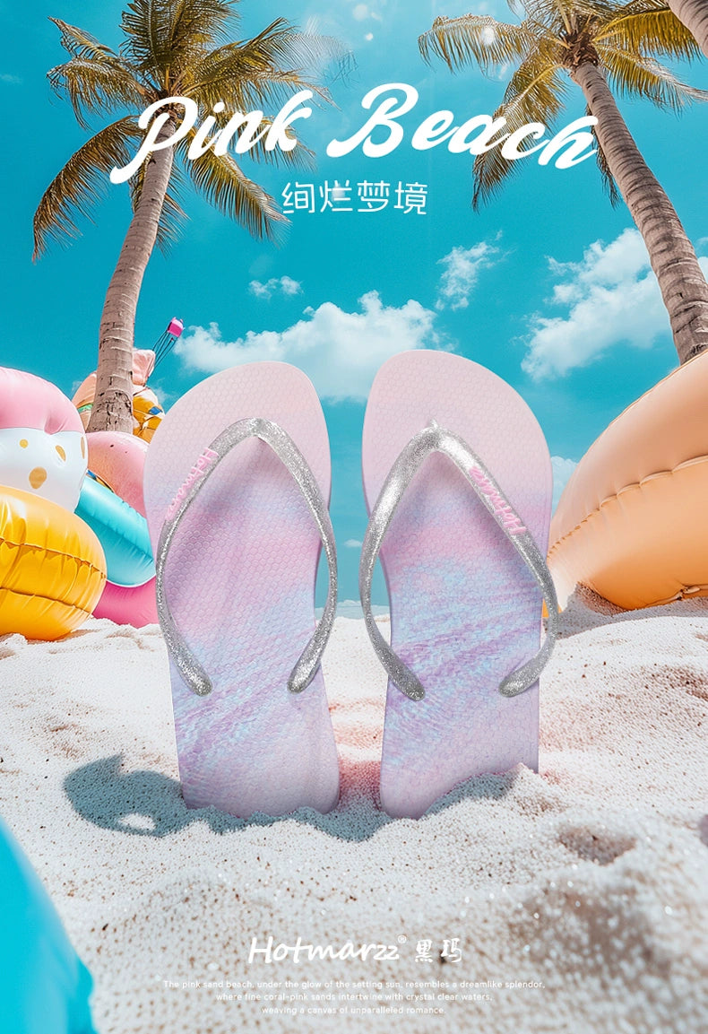 Hotmarzz Non-slip Toe New Seaside Sandals