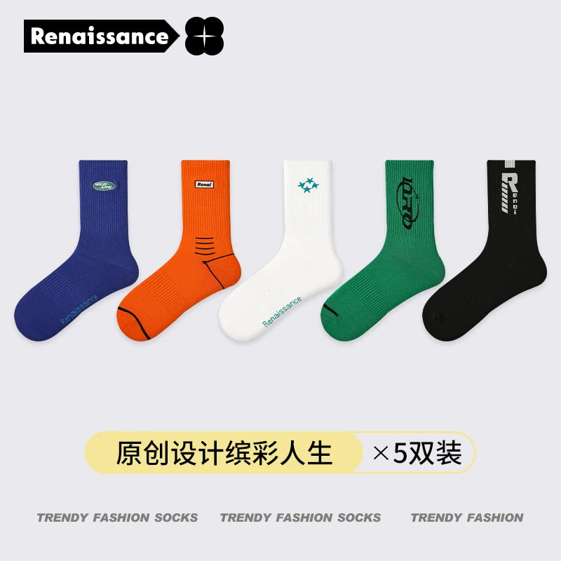Renaissance Anti-Bacterial Socks 6Pcs