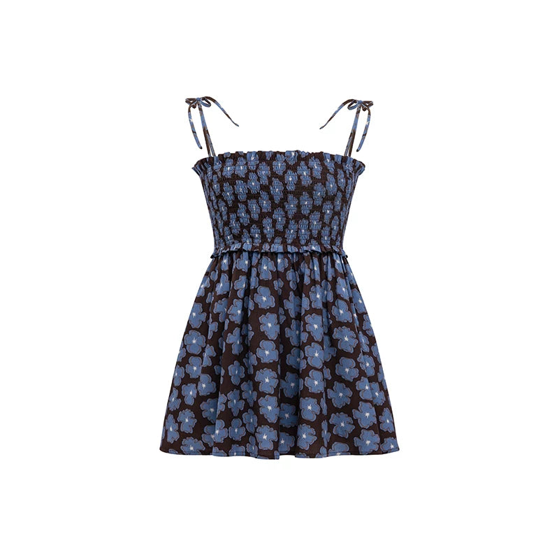 KANO Flower Print Tube Top Sling