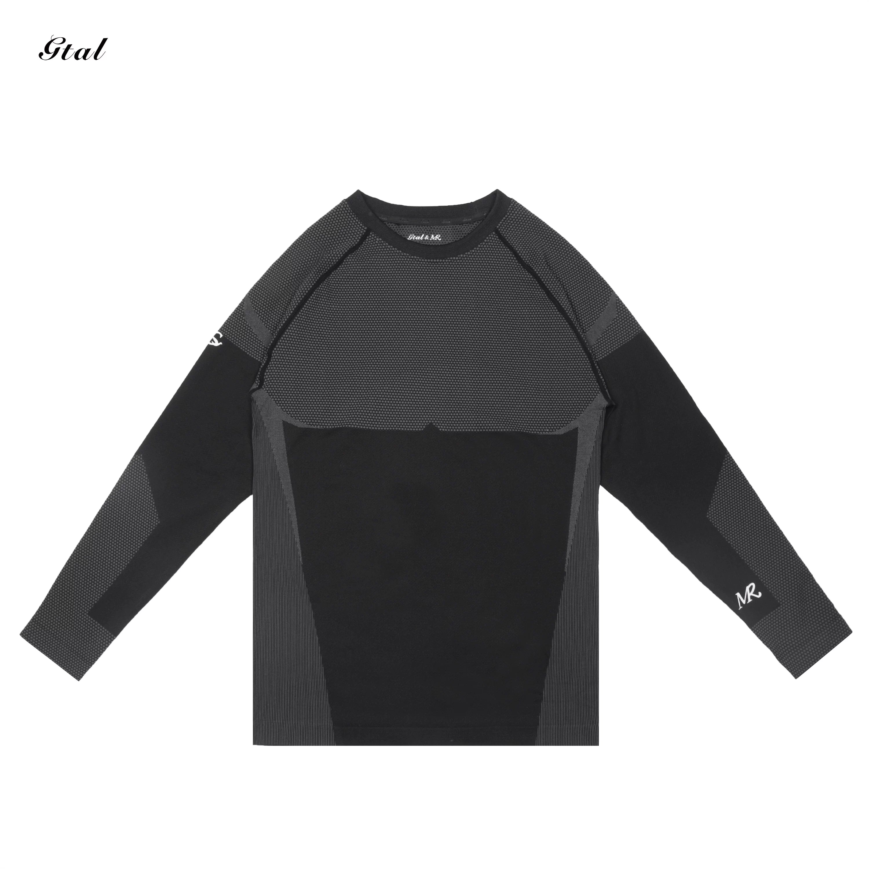 GTAL Casual Elastic Slim Sports Long Sleeve
