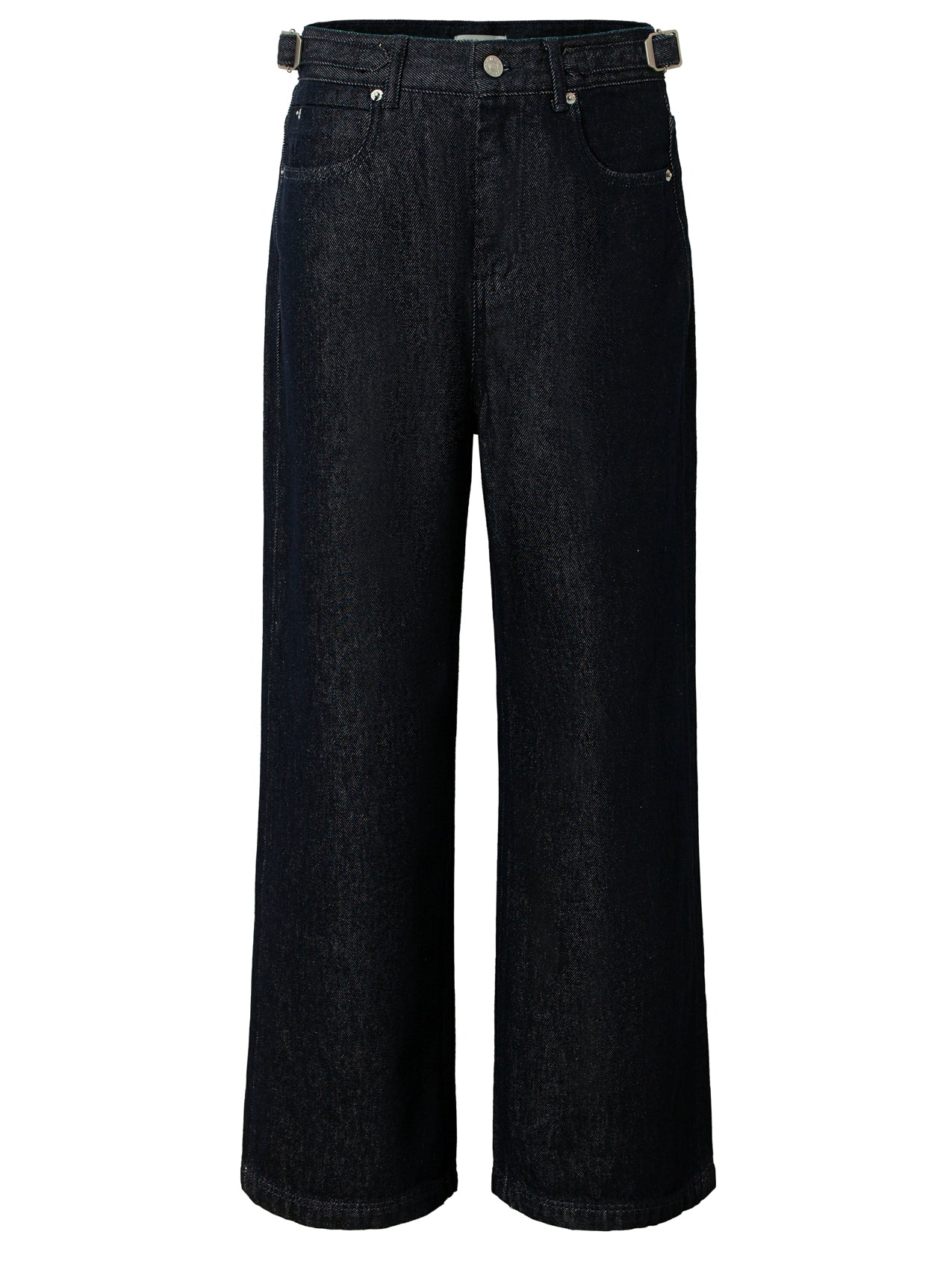 RPB BRAND High Waist Loose Skinny Wide Leg Straight Pants