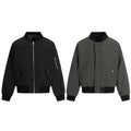 11KN Simple Plaid Loose Retro Casual Jacket