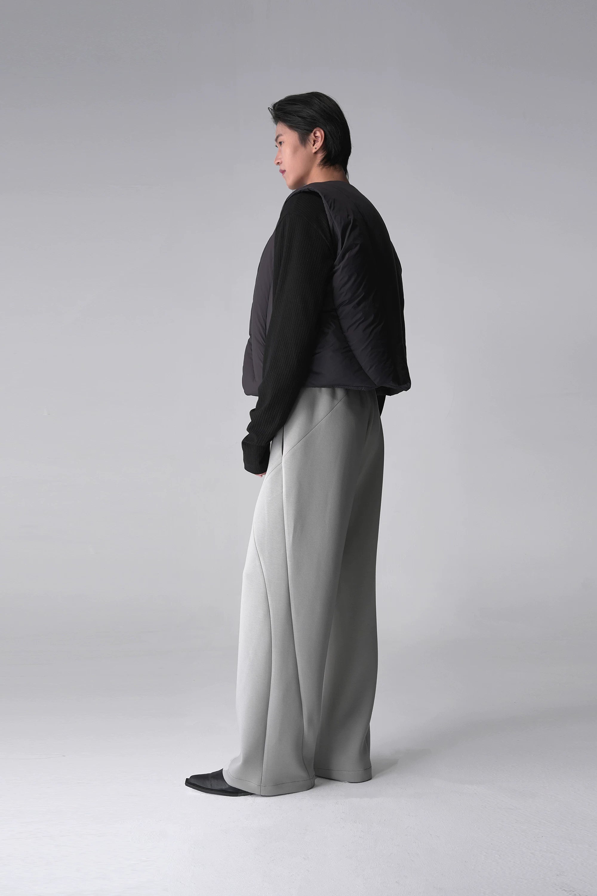 SOUTH FISH Cloud Ink 400g Wrinkle-Resistant Straight-Leg Joggers