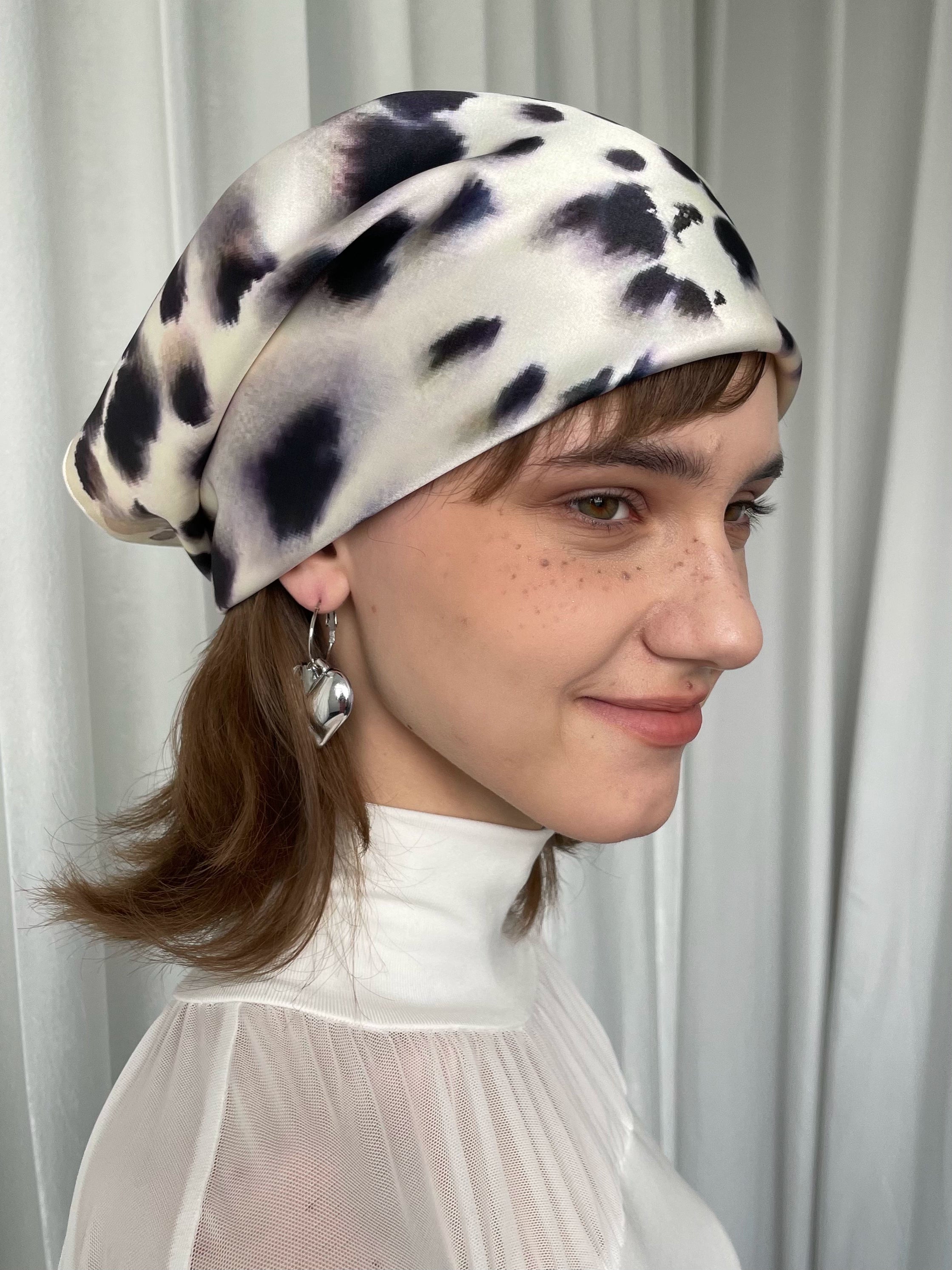 Loosesmell Polka Dot Print Headscarf