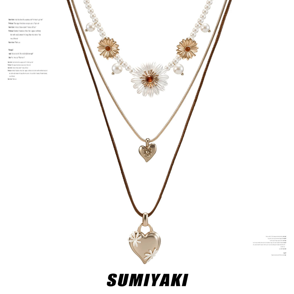 SUMIYAKI Multi-layered Love Necklace