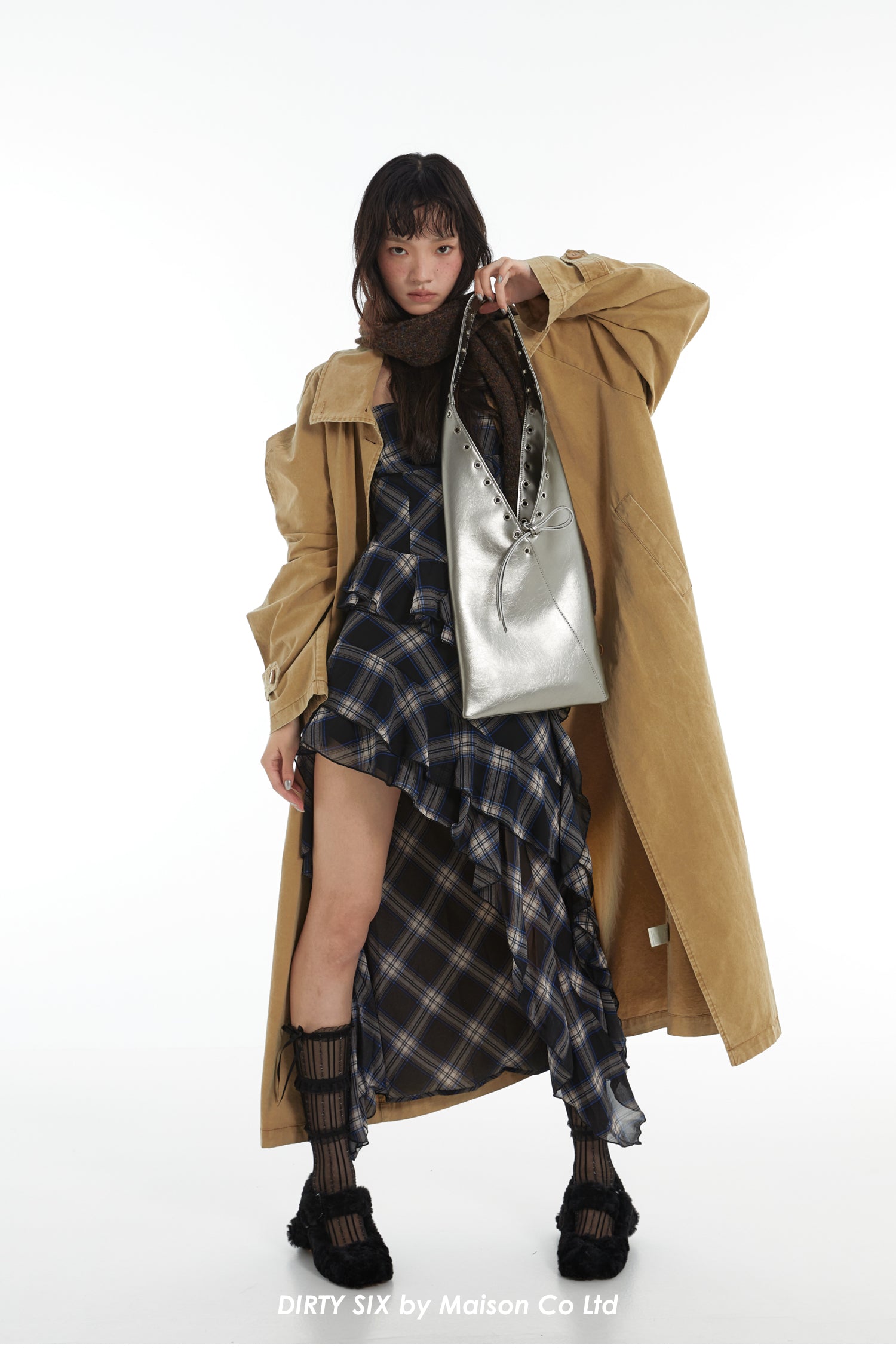 DirtySix Cow Split Weather trotro triangle vaporwave punk bag