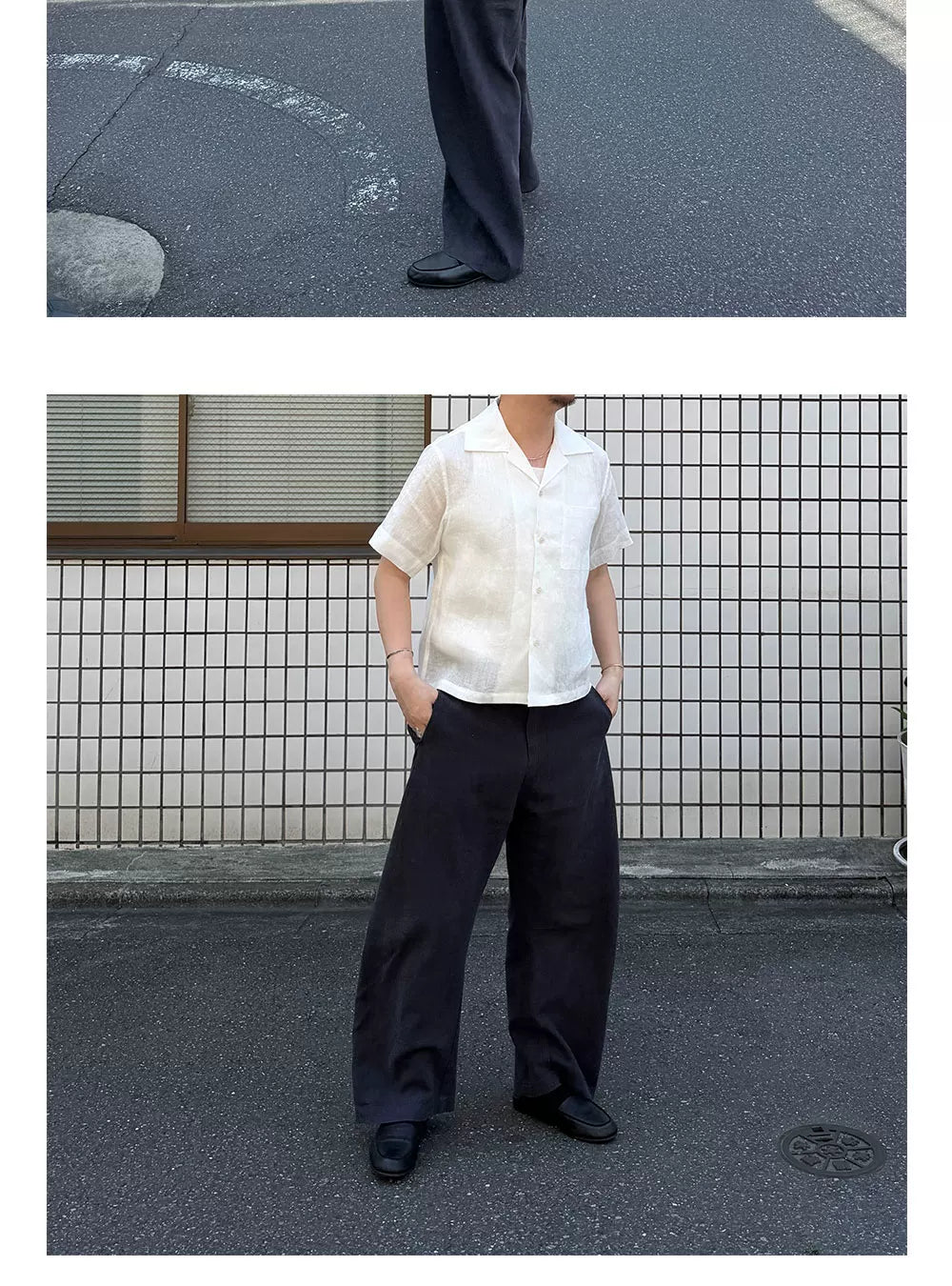 Anniehall Vintage Anti-Wrinkle Scimitar Pants