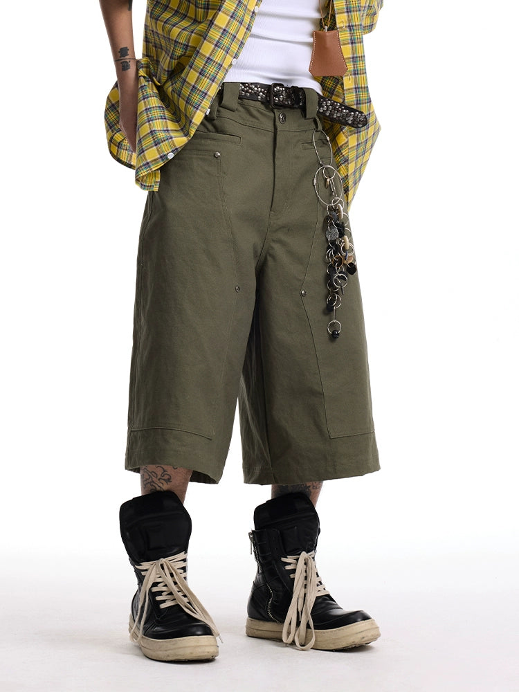 CoosRetro Trendy Brand Casual Loose Straight Pants