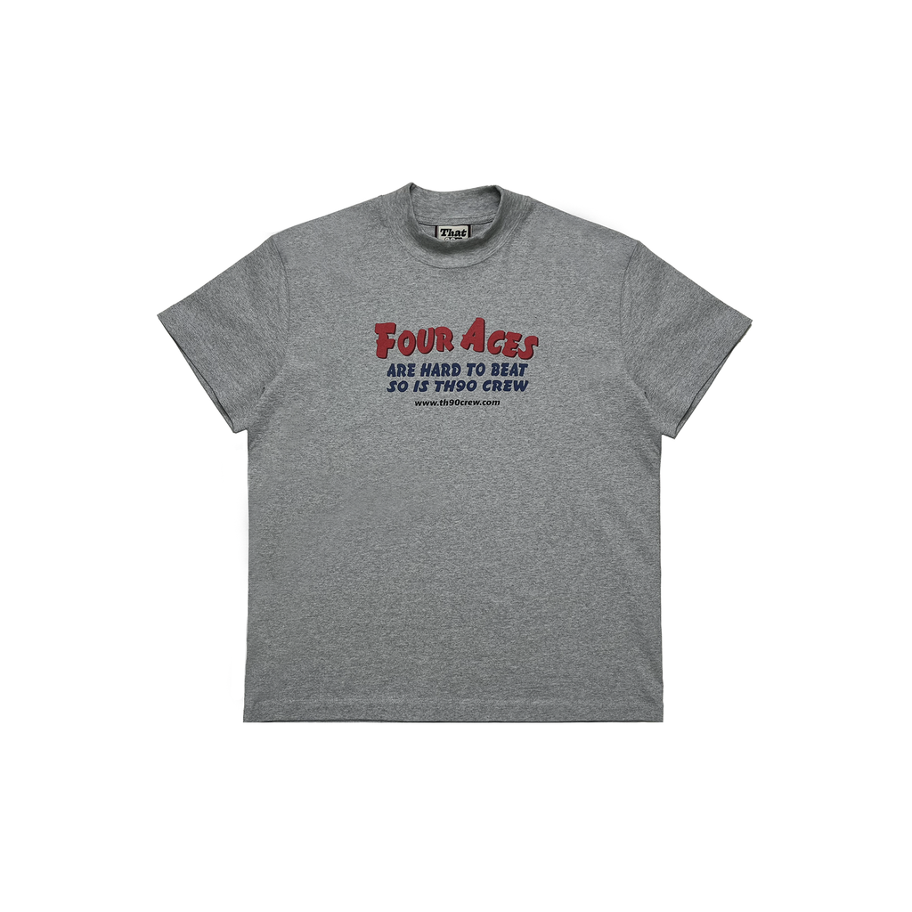 TH90CREW Retro Color Scheme with Semi-turtleneck Tee Inside